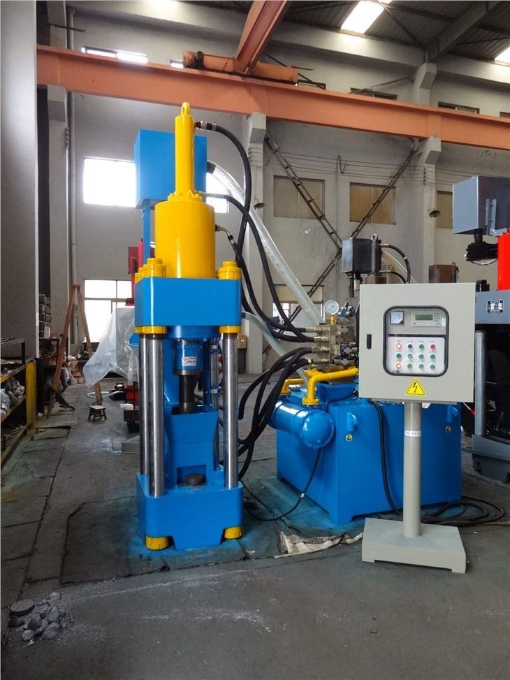 Control PLC de briquetas de virutas de metal