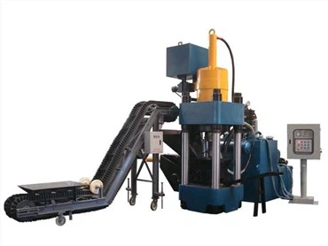 Máquina de fabricación de briquetas de hierro fundido